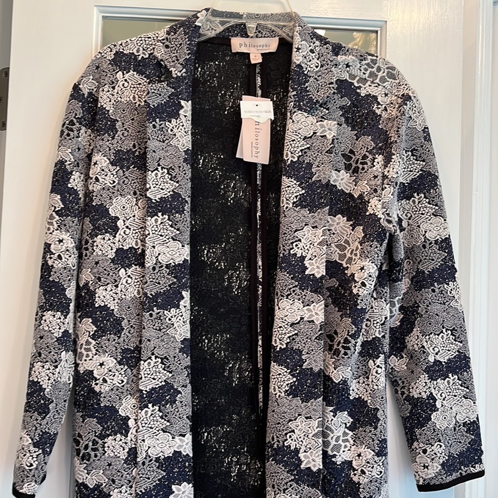 Philosophy Republic Collared Duster Jacket NWT Na… - image 4